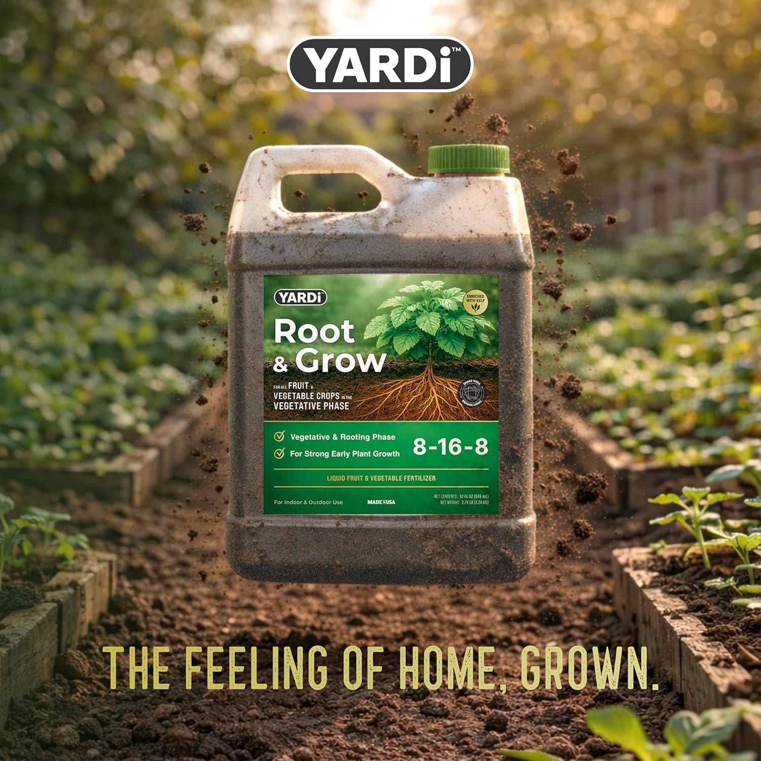 YARDi Root & Grow fertilizer dilution rate and how to use