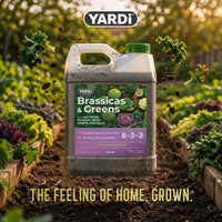 YARDi Brassicas & Greens 8-3-3 for kale, broccoli, spinach, and herbs