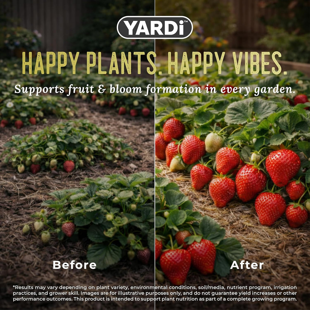 YARDi Fruit & Bloom 2-15-15 urea-free liquid fertilizer 32 oz bottle