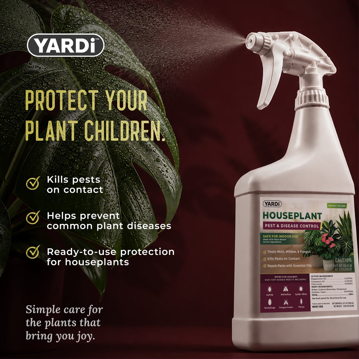 YARDi Houseplant Pest and Disease Control ready to use spray